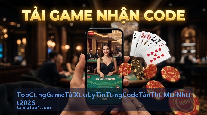 Top Cổng Game Tài Xỉu Uy Tín Tặng Code Tân Thủ Mới Nhất 2026 - Hướng dẫn nhận code và tải app